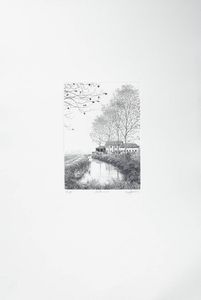 AGOSTINO ZALIANI Pavia 1932 - Autunno