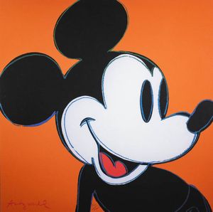 ANDY WARHOL Pittsburgh (USA) 1927 - 1987 New York (USA) - Mickey mouse