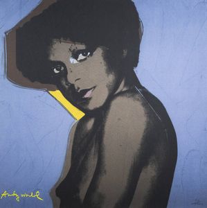 ANDY WARHOL Pittsburgh (USA) 1927 - 1987 New York (USA) - Ritratto di donna di colore