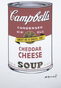 ANDY WARHOL Pittsburgh (USA) 1927 - 1987 New York (USA) - Campbell's condensed - Cheddar Cheese Soup