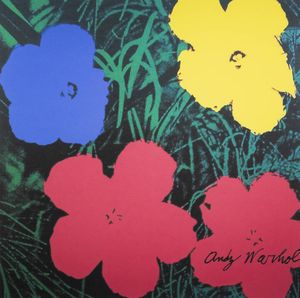 ANDY WARHOL Pittsburgh (USA) 1927 - 1987 New York (USA) - Flowers