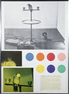 DENNIS OPPENHEIM Washington (USA) 1938 - Color application for Chandra 1977