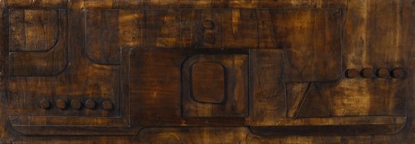 GRUPPO NP2 - NERONE PATUZZI : Senza titolo Bassorilievo  - Asta Asta 427 | DESIGN E ARTI DECORATIVE DEL NOVECENTO Tradizionale - Associazione Nazionale - Case d'Asta italiane