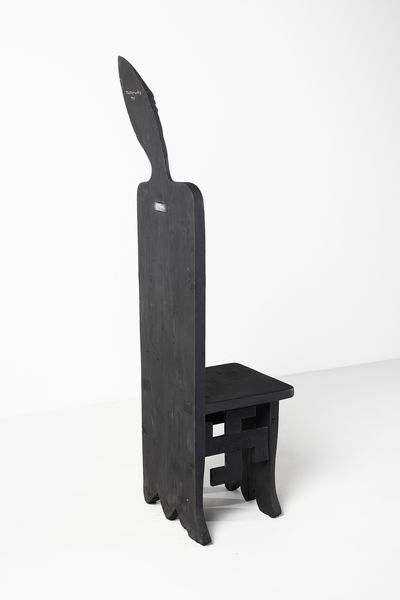 MASSAGRANDE GIOVANNI (1944 - 2017) : Realt Sedia scultura neosimbolista  - Asta Asta 427 | DESIGN E ARTI DECORATIVE DEL NOVECENTO Tradizionale - Associazione Nazionale - Case d'Asta italiane