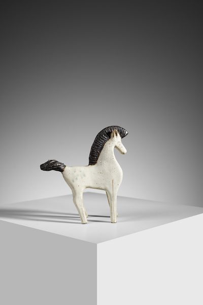 GAMBONE BRUNO (1936 - 2021) : Cavallino  - Asta Asta 427 | DESIGN E ARTI DECORATIVE DEL NOVECENTO Tradizionale - Associazione Nazionale - Case d'Asta italiane