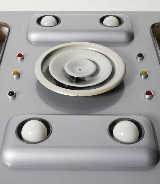 SOTTSASS ASSOCIATI (ETTORE SOTTSASS, ALDO CIBIC, MICHELE DE LUCCHI E ANITA BIANCHETTI) : Grande plafoniera  - Asta Asta 427 | DESIGN E ARTI DECORATIVE DEL NOVECENTO Tradizionale - Associazione Nazionale - Case d'Asta italiane