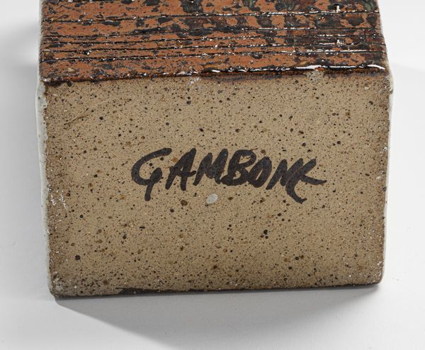 GAMBONE GUIDO (1909 - 1969) : Due bottiglie  - Asta Asta 427 | DESIGN E ARTI DECORATIVE DEL NOVECENTO Tradizionale - Associazione Nazionale - Case d'Asta italiane