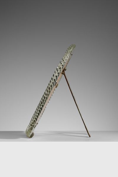 SCARPA CARLO (1906 - 1978) : Specchio da tavolo per Venini  - Asta Asta 427 | DESIGN E ARTI DECORATIVE DEL NOVECENTO Tradizionale - Associazione Nazionale - Case d'Asta italiane