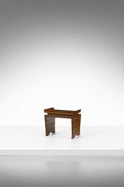 PONTI GIO (1891 - 1979) : attribuito. Panchetta per Domus Nova  - Asta Asta 427 | DESIGN E ARTI DECORATIVE DEL NOVECENTO Tradizionale - Associazione Nazionale - Case d'Asta italiane