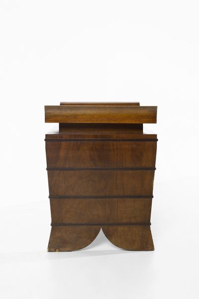 PONTI GIO (1891 - 1979) : attribuito. Panchetta per Domus Nova  - Asta Asta 427 | DESIGN E ARTI DECORATIVE DEL NOVECENTO Tradizionale - Associazione Nazionale - Case d'Asta italiane