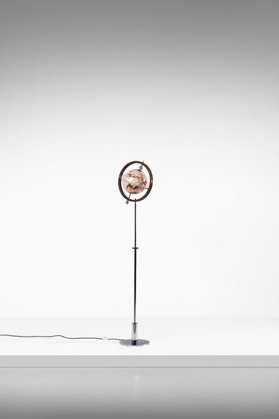 GIO PONTI & PIETRO CHIESA : Lampada da terra per Fontana Arte  - Asta Asta 427 | DESIGN E ARTI DECORATIVE DEL NOVECENTO Tradizionale - Associazione Nazionale - Case d'Asta italiane