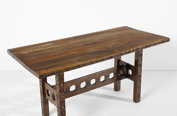 TAVOLARA  EUGENIO  (1901 - 1963) : attribuito. Tavolo  - Asta Asta 427 | DESIGN E ARTI DECORATIVE DEL NOVECENTO Tradizionale - Associazione Nazionale - Case d'Asta italiane