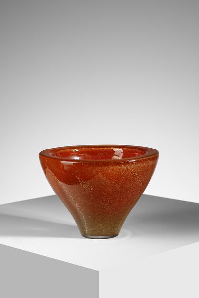 SCARPA CARLO (1906 - 1978) : Vaso della serie sommersi per Venini  - Asta Asta 427 | DESIGN E ARTI DECORATIVE DEL NOVECENTO Tradizionale - Associazione Nazionale - Case d'Asta italiane
