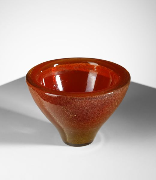 SCARPA CARLO (1906 - 1978) : Vaso della serie sommersi per Venini  - Asta Asta 427 | DESIGN E ARTI DECORATIVE DEL NOVECENTO Tradizionale - Associazione Nazionale - Case d'Asta italiane