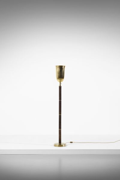 PONTI GIO (1891 - 1979) : attribuito. Lampada da terra tipo Luminator per Pollice  - Asta Asta 427 | DESIGN E ARTI DECORATIVE DEL NOVECENTO Tradizionale - Associazione Nazionale - Case d'Asta italiane