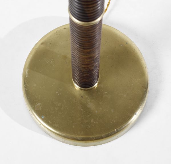 PONTI GIO (1891 - 1979) : attribuito. Lampada da terra tipo Luminator per Pollice  - Asta Asta 427 | DESIGN E ARTI DECORATIVE DEL NOVECENTO Tradizionale - Associazione Nazionale - Case d'Asta italiane