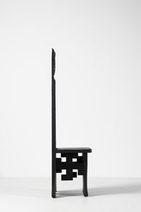 MASSAGRANDE GIOVANNI (1944 - 2017) : Realt Sedia scultura neosimbolista  - Asta Asta 427 | DESIGN E ARTI DECORATIVE DEL NOVECENTO Tradizionale - Associazione Nazionale - Case d'Asta italiane