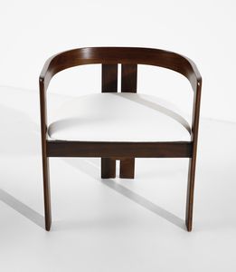 SCARPA AFRA (1937-2011) & TOBIA (n. 1935) : Sei sedie Pigreco per Gavina  - Asta Asta 427 | DESIGN E ARTI DECORATIVE DEL NOVECENTO Tradizionale - Associazione Nazionale - Case d'Asta italiane