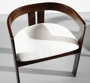 SCARPA AFRA (1937-2011) & TOBIA (n. 1935) : Sei sedie Pigreco per Gavina  - Asta Asta 427 | DESIGN E ARTI DECORATIVE DEL NOVECENTO Tradizionale - Associazione Nazionale - Case d'Asta italiane