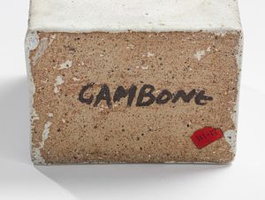 GAMBONE GUIDO (1909 - 1969) : Due bottiglie  - Asta Asta 427 | DESIGN E ARTI DECORATIVE DEL NOVECENTO Tradizionale - Associazione Nazionale - Case d'Asta italiane