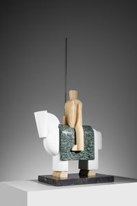 MENDINI ALESSANDRO (1931 - 2019) : Cavaliere di Durer per Cleto Munari  - Asta Asta 427 | DESIGN E ARTI DECORATIVE DEL NOVECENTO Tradizionale - Associazione Nazionale - Case d'Asta italiane