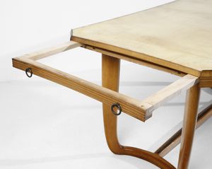 BORSANI OSVALDO (1911 - 1985) : Tavolo con prolunghe estraibili per Arredamenti Borsani Varedo  - Asta Asta 427 | DESIGN E ARTI DECORATIVE DEL NOVECENTO Tradizionale - Associazione Nazionale - Case d'Asta italiane