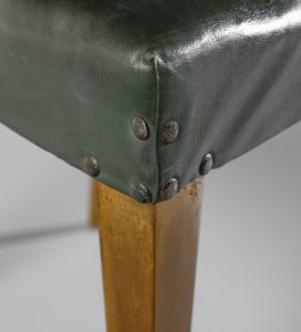 PONTI GIO (1891 - 1979) : Quattro sedie  - Asta Asta 427 | DESIGN E ARTI DECORATIVE DEL NOVECENTO Tradizionale - Associazione Nazionale - Case d'Asta italiane