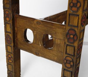 TAVOLARA  EUGENIO  (1901 - 1963) : attribuito. Tavolo  - Asta Asta 427 | DESIGN E ARTI DECORATIVE DEL NOVECENTO Tradizionale - Associazione Nazionale - Case d'Asta italiane