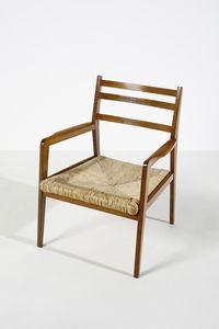 PONTI GIO (1891 - 1979) : Coppia di poltroncine  - Asta Asta 427 | DESIGN E ARTI DECORATIVE DEL NOVECENTO Tradizionale - Associazione Nazionale - Case d'Asta italiane