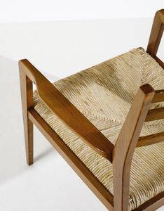 PONTI GIO (1891 - 1979) : Coppia di poltroncine  - Asta Asta 427 | DESIGN E ARTI DECORATIVE DEL NOVECENTO Tradizionale - Associazione Nazionale - Case d'Asta italiane