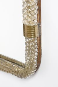 SCARPA CARLO (1906 - 1978) : Importante specchiera per Venini  - Asta Asta 427 | DESIGN E ARTI DECORATIVE DEL NOVECENTO Tradizionale - Associazione Nazionale - Case d'Asta italiane