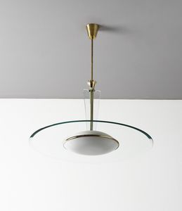 PONTI GIO (1891 - 1979) : Lampada a sospensione per Fontana Arte  - Asta Asta 427 | DESIGN E ARTI DECORATIVE DEL NOVECENTO Tradizionale - Associazione Nazionale - Case d'Asta italiane