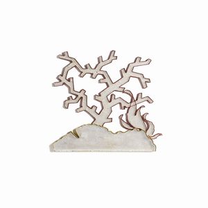 SARTORI AMLETO (1915 - 1962) : Lotto composto da sette elementi di fauna marina con funzione di schermo ad altrettanti punti luce  - Asta Asta 427 | DESIGN E ARTI DECORATIVE DEL NOVECENTO Tradizionale - Associazione Nazionale - Case d'Asta italiane