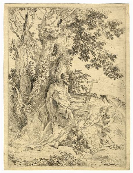 PIETRO TESTA : San Gerolamo.  - Asta Arte Antica, Moderna e Contemporanea [Parte I] - Associazione Nazionale - Case d'Asta italiane