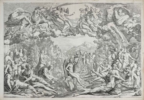 PIETRO TESTA : Allegoria della Primavera.  - Asta Arte Antica, Moderna e Contemporanea [Parte I] - Associazione Nazionale - Case d'Asta italiane