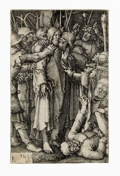 LUCAS VAN LEYDEN : La cattura di Cristo.  - Asta Arte Antica, Moderna e Contemporanea [Parte I] - Associazione Nazionale - Case d'Asta italiane