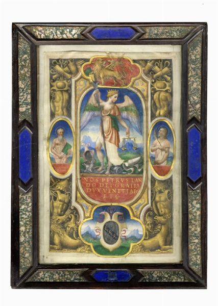 Nos Petrus Lando Dei Gratia Dux Venetiar[um] et C[etera].  - Asta Arte Antica, Moderna e Contemporanea [Parte I] - Associazione Nazionale - Case d'Asta italiane