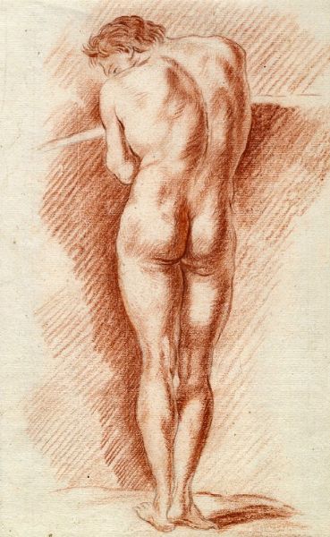 Studio per San Marco evangelista.  - Asta Arte Antica, Moderna e Contemporanea [Parte I] - Associazione Nazionale - Case d'Asta italiane