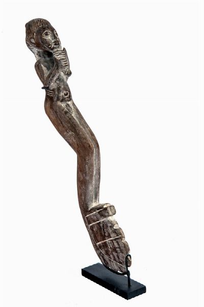 Martello da gong Akan.  - Asta Arte Antica, Moderna e Contemporanea [Parte I] - Associazione Nazionale - Case d'Asta italiane