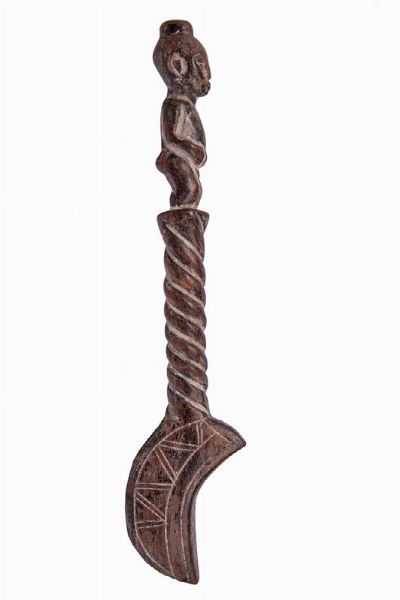 Martello da gong Akan.  - Asta Arte Antica, Moderna e Contemporanea [Parte I] - Associazione Nazionale - Case d'Asta italiane