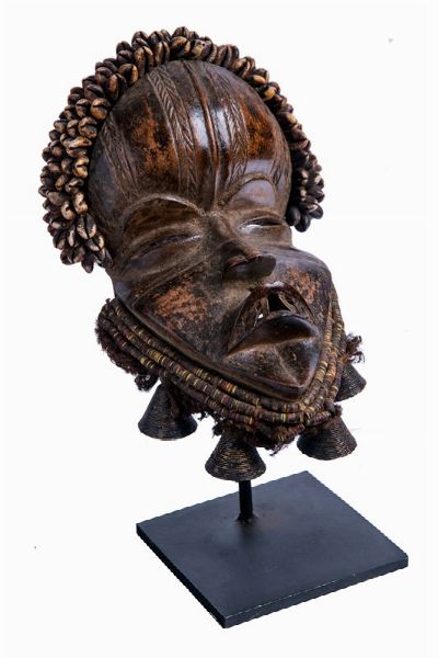 Maschera Akan.  - Asta Arte Antica, Moderna e Contemporanea [Parte I] - Associazione Nazionale - Case d'Asta italiane