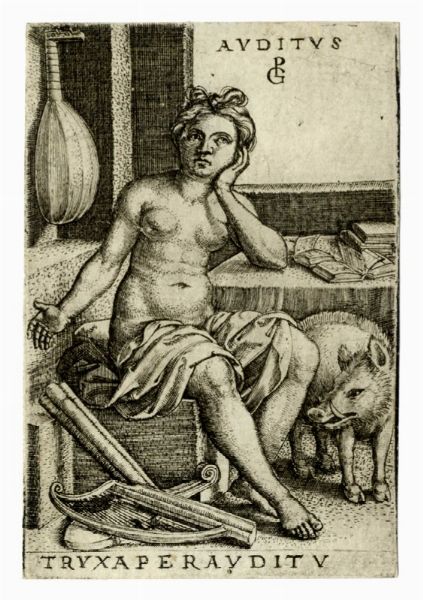 GEORG PENCZ : Auditus.  - Asta Arte Antica, Moderna e Contemporanea [Parte I] - Associazione Nazionale - Case d'Asta italiane