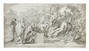 GIOVANNI CESARE TESTA : La profezia di Basilide.  - Asta Arte Antica, Moderna e Contemporanea [Parte I] - Associazione Nazionale - Case d'Asta italiane