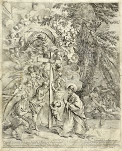 PIETRO TESTA - La Vergine e il Bambino con la croce (Il sogno di Giuseppe).
