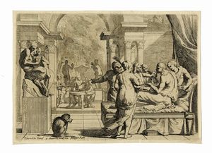 PIETRO TESTA : Il figliuol prodigo.  - Asta Arte Antica, Moderna e Contemporanea [Parte I] - Associazione Nazionale - Case d'Asta italiane