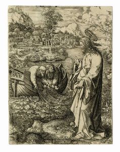 DIRCK VELLERT - La chiamata di Pietro e Andrea.