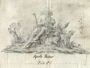 Tre disegni con divinit mitologiche.  - Asta Arte Antica, Moderna e Contemporanea [Parte I] - Associazione Nazionale - Case d'Asta italiane