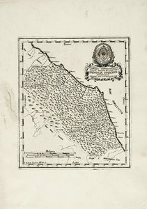 PADRE FRANCESCO ANTONIO RIGHINI - Tabula topographica omniu. locor. et convent. Provinciae Marchiae Anconitanae Ordinis Min. Conventualium.