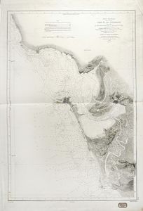 CHARLES ETIENNE COLLIN - Ocan Atlantique / Cte d'Espagne / Cadix et ses atterrages Levs en 1855 par MM. C. A. Vincendon-Dumoulin Ingnieur Hydrographe de 1ere Classè