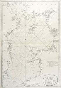 FRANOIS D'HOUDAN - Carte particuliere de la Mer d'Irlande appelle communement Canal St. Georges Tire de la Carte Anglaise du Cap.ne Joseph Huddart et Publie pour le Service des Vaisseaux Franais?